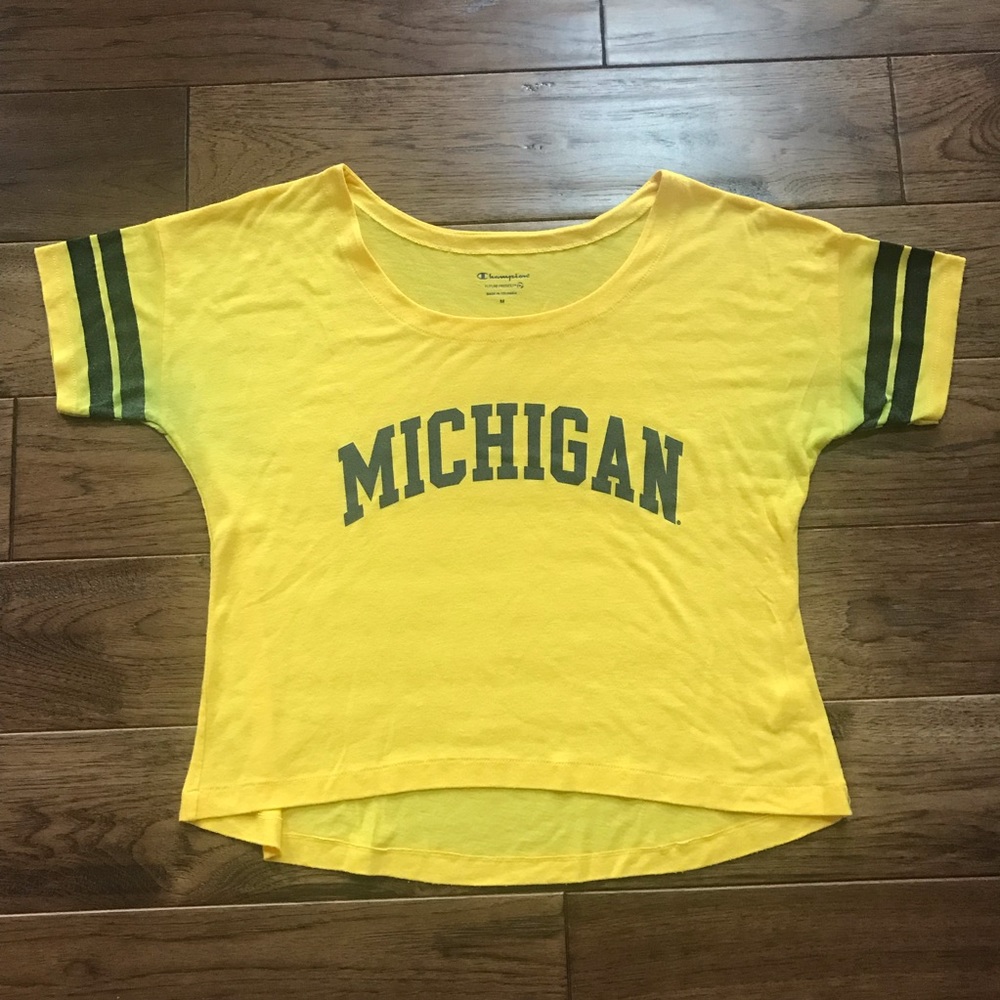 University of Michigan Fitted Jersey Tee